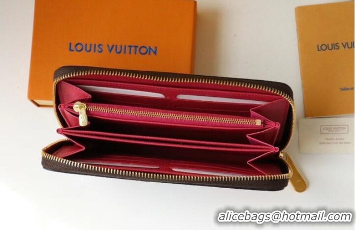 Promotional Louis Vuitton ZIPPY WALLET M80862 red