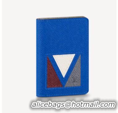 Well Crafted Louis Vuitton POCKET ORGANIZER M30787 blue