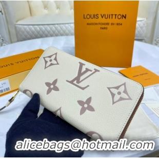 Luxury Classic Louis Vuitton ZIPPY WALLET M80116 Beige