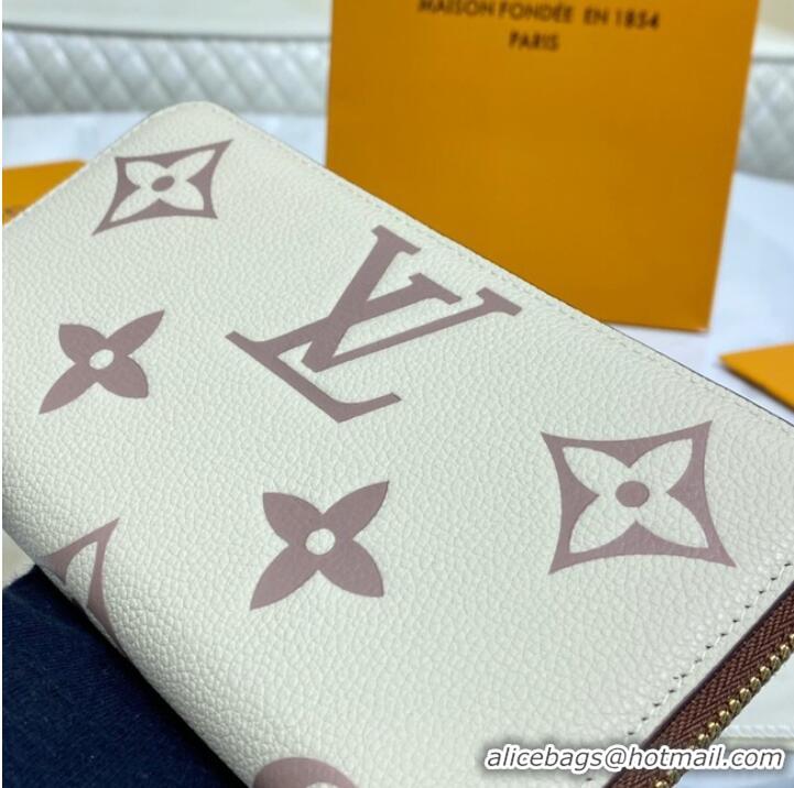 Luxury Classic Louis Vuitton ZIPPY WALLET M80116 Beige