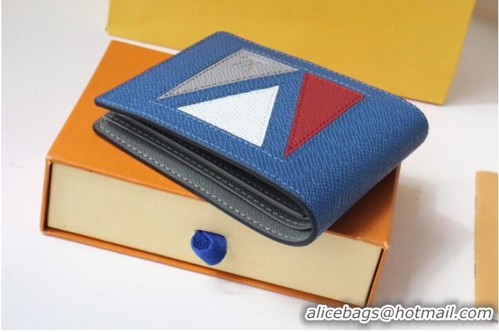 Unique Discount Louis Vuitton MULTIPLE WALLET M30799 blue