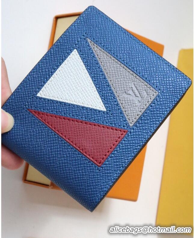 Unique Discount Louis Vuitton MULTIPLE WALLET M30799 blue