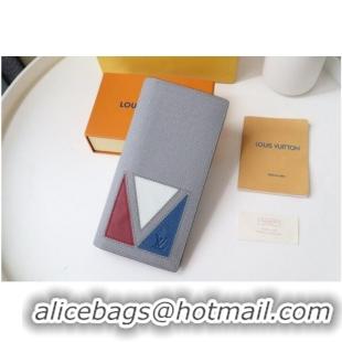 Popular Style Louis Vuitton BRAZZA WALLET M30791 gray