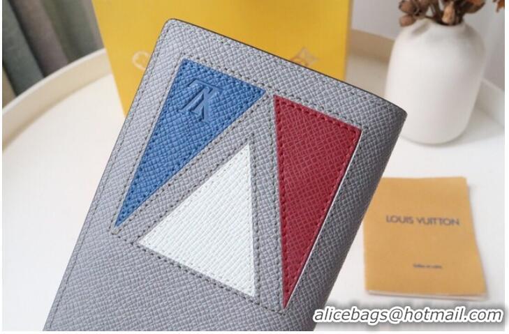 Popular Style Louis Vuitton BRAZZA WALLET M30791 gray