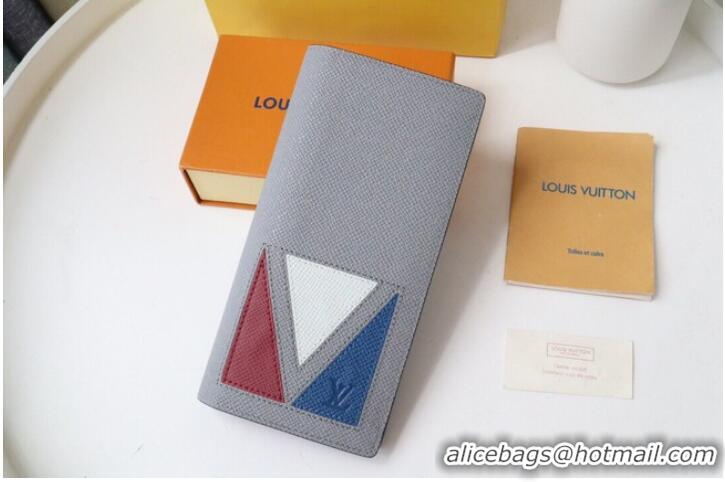 Popular Style Louis Vuitton BRAZZA WALLET M30791 gray