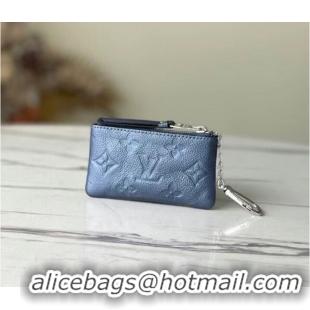 Most Popular Louis Vuitton KEY POUCH M80900 Navy Nacre