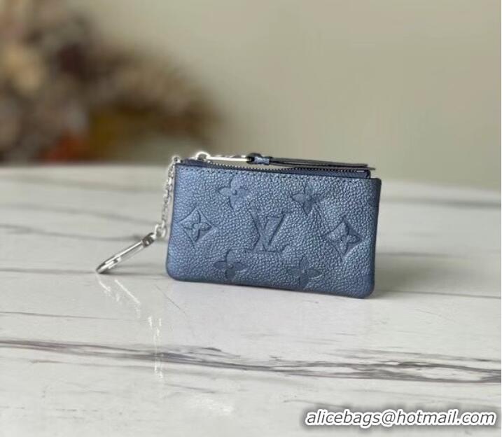 Most Popular Louis Vuitton KEY POUCH M80900 Navy Nacre