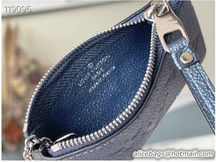 Most Popular Louis Vuitton KEY POUCH M80900 Navy Nacre