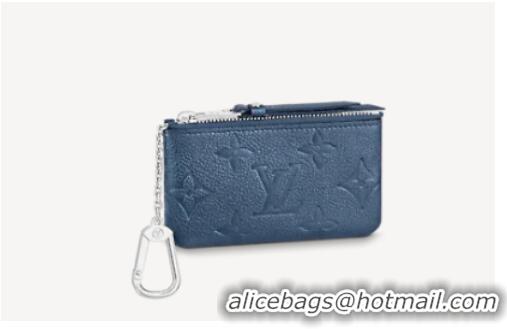 Most Popular Louis Vuitton KEY POUCH M80900 Navy Nacre