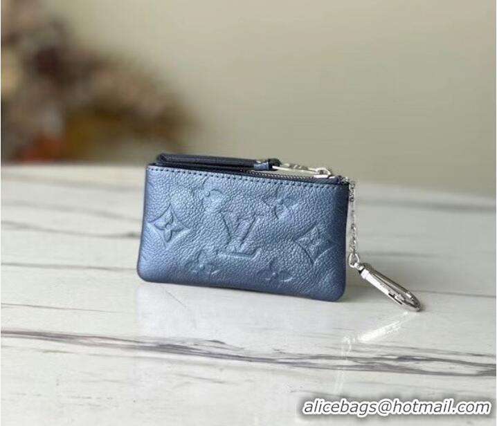 Most Popular Louis Vuitton KEY POUCH M80900 Navy Nacre