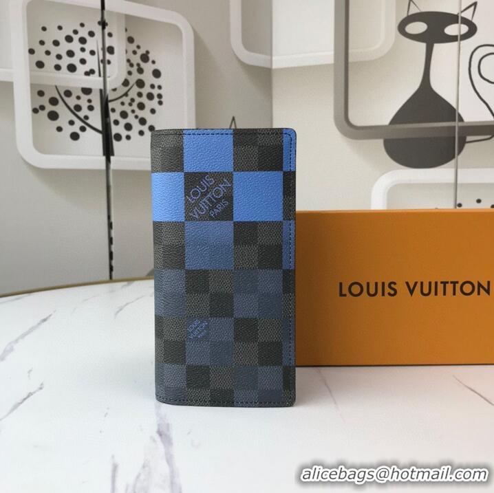 Affordable Price Louis vuitton Monogram Canvas Wallet A30120 Blue