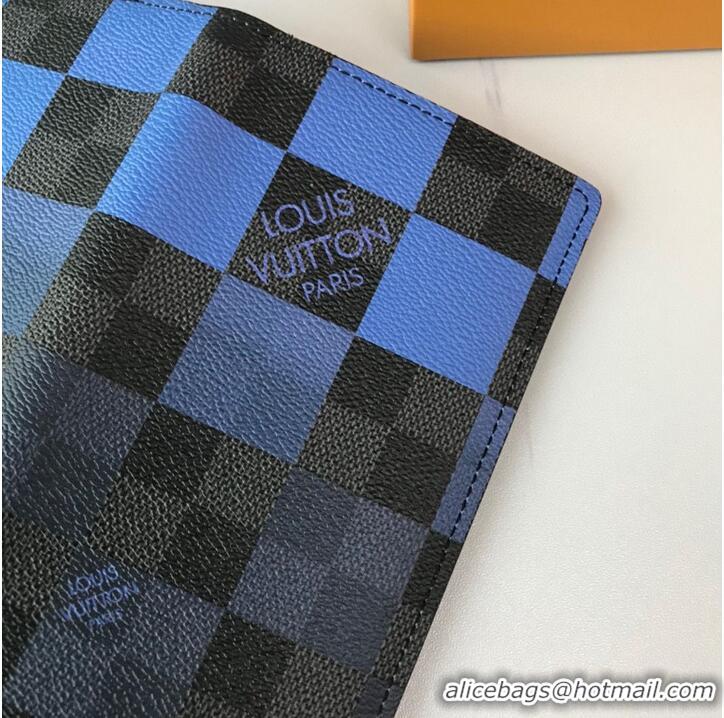 Affordable Price Louis vuitton Monogram Canvas Wallet A30120 Blue