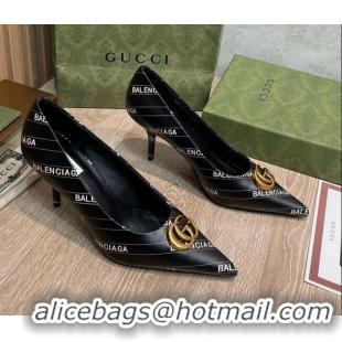 Lowest Price Balenciaga x Gucci The Hacker Project Knife Pumps 8cm 121353 Black