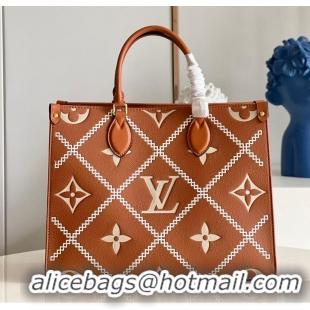 Unique Discount Louis Vuitton ONTHEGO MM M45595 Brown