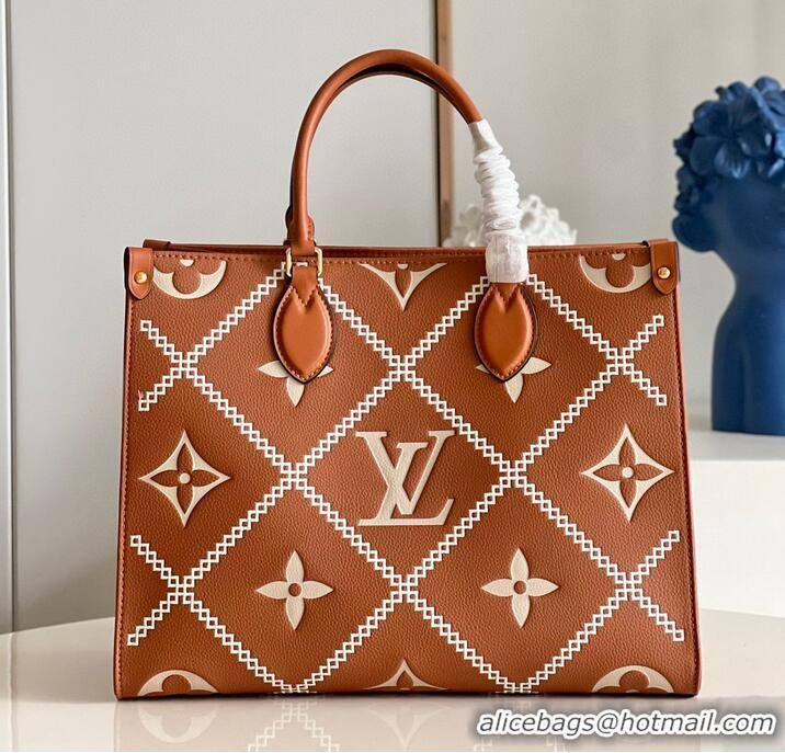 Unique Discount Louis Vuitton ONTHEGO MM M45595 Brown