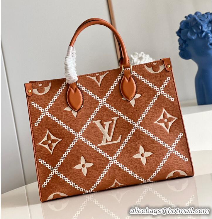 Unique Discount Louis Vuitton ONTHEGO MM M45595 Brown