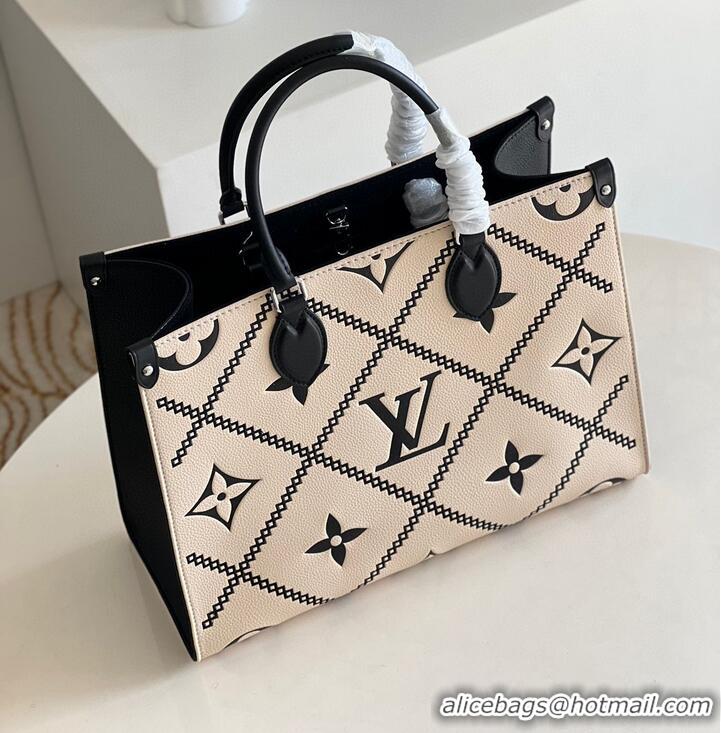 Affordable Price Louis Vuitton ONTHEGO MM M45595 White