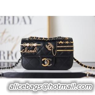 Good Quality Chanel SMALL FLAP BAG AS2979 black