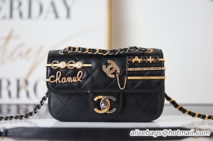 Good Quality Chanel SMALL FLAP BAG AS2979 black