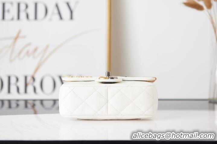 Low Cost Chanel SMALL FLAP BAG AS2979 white