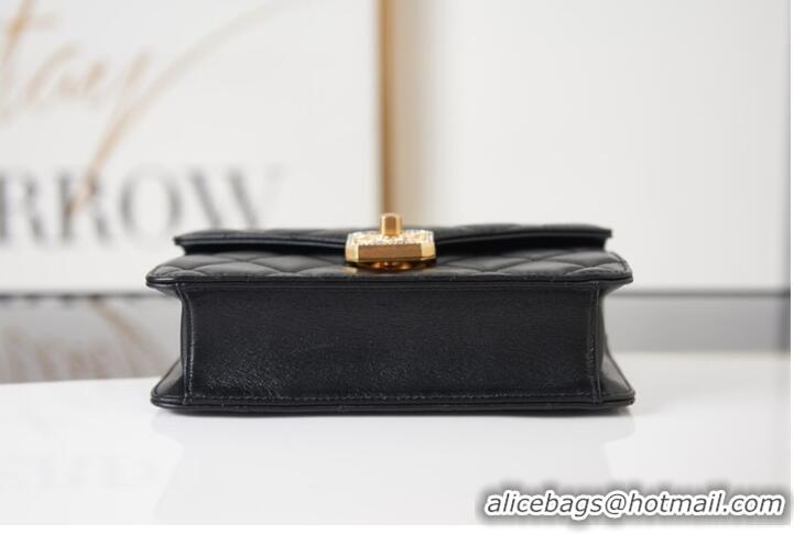 Traditional Discount Chanel SMALL FLAP BAG AS2840 BLACK