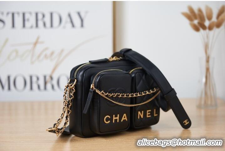 Well Crafted Chanel Shoulder Bags AS2924 black