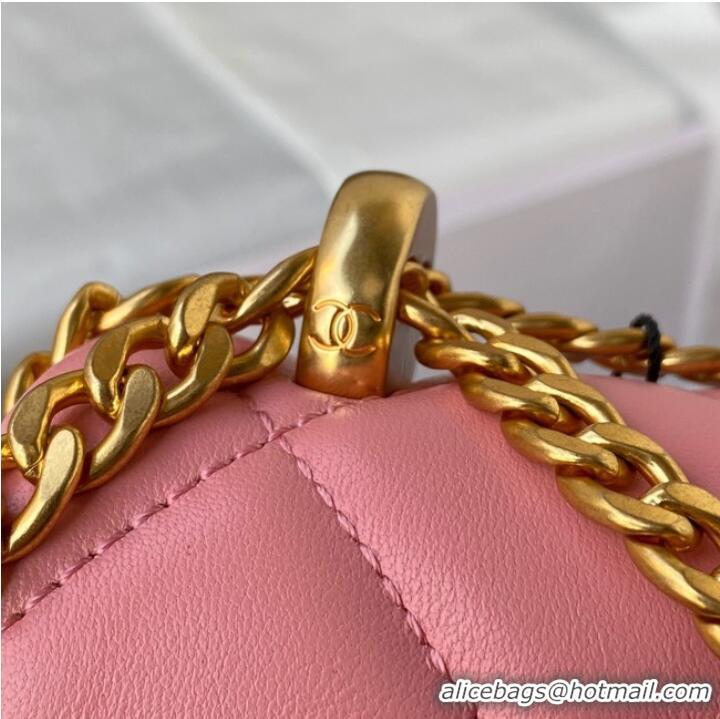 Buy Fashionable Chanel SMALL Lambskin FLAP BAG AS1792 pink