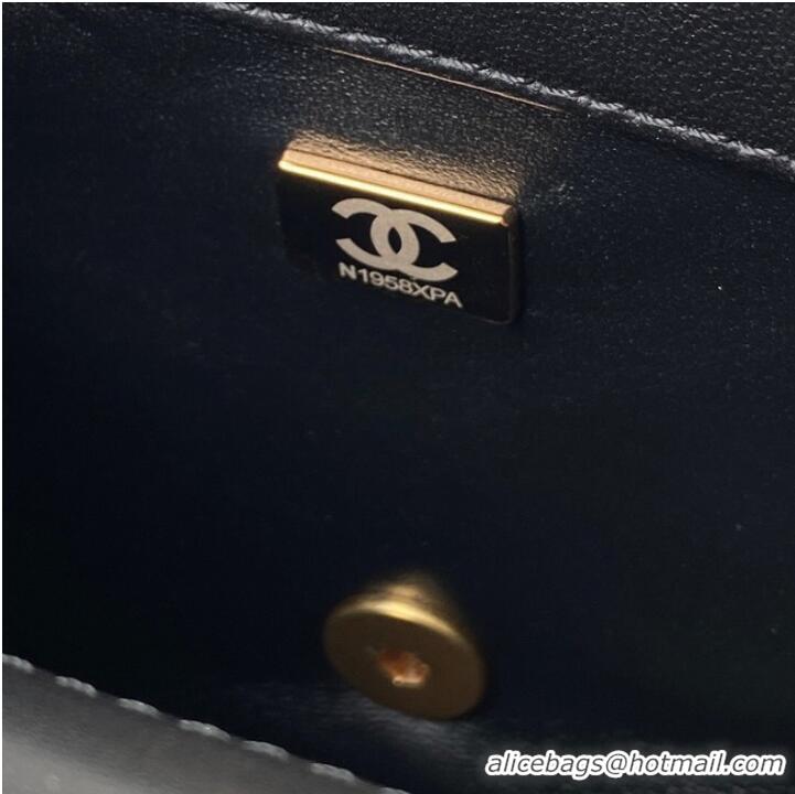 Promotional Chanel SMALL Lambskin FLAP BAG AS1792 black