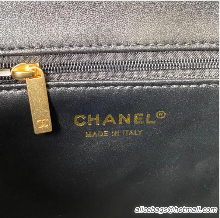 Promotional Chanel SMALL Lambskin FLAP BAG AS1792 black