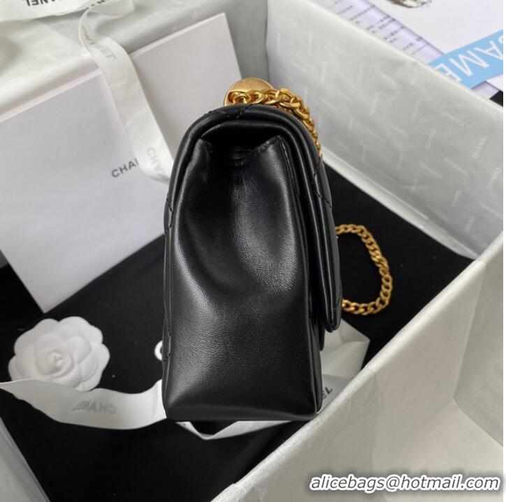 Promotional Chanel SMALL Lambskin FLAP BAG AS1792 black