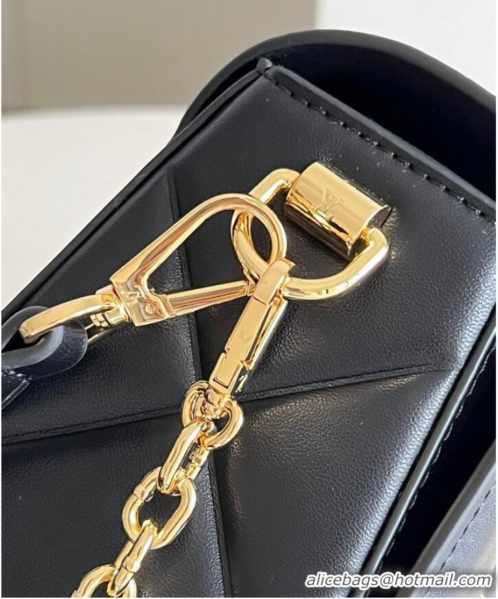 Well Crafted Louis Vuitton TWIST MM M59029 BLACK