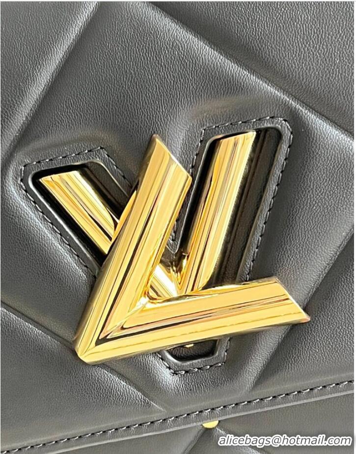 Well Crafted Louis Vuitton TWIST MM M59029 BLACK