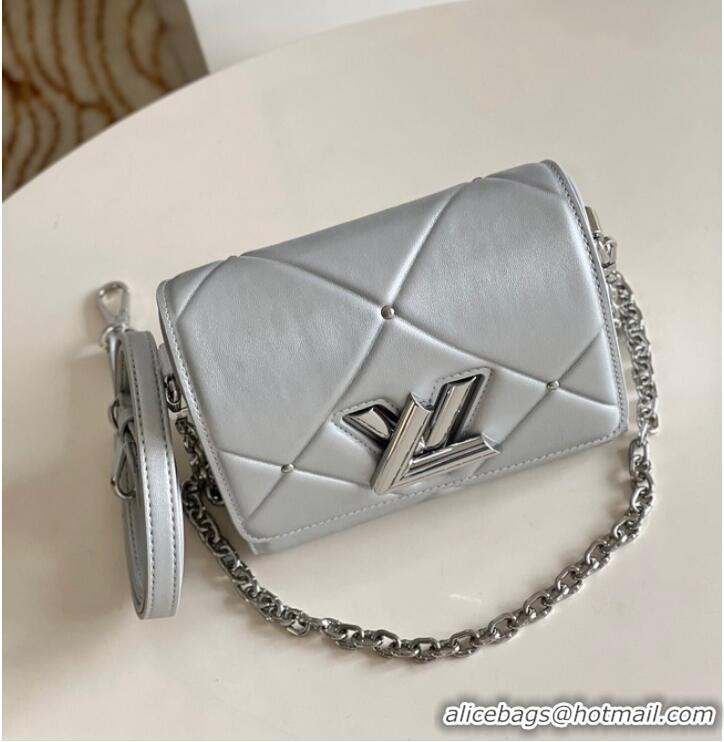 Buy Fashionable Louis Vuitton TWIST PM M59031 Argent