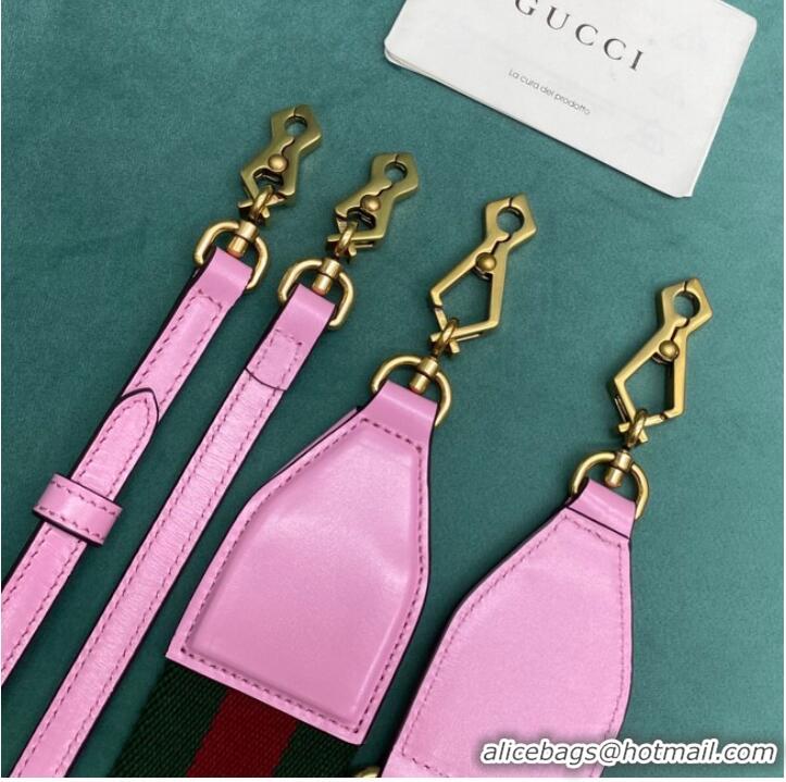 Super Quality Gucci Mini top handle bag with Bamboo 686864 pink