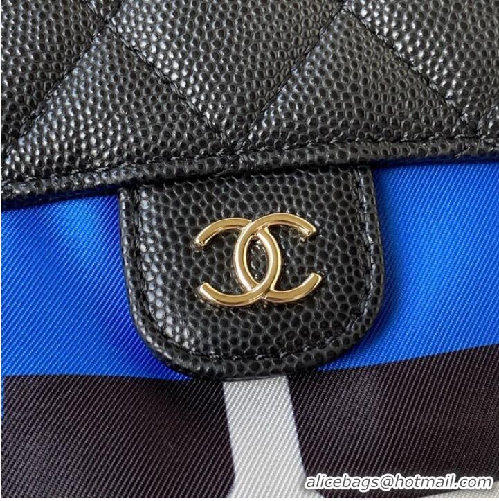 Modern Classic Chanel SHOPPING BAG AP2095 blue