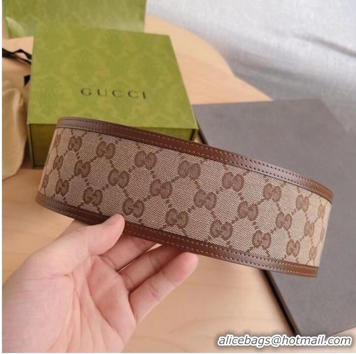 Original Cheap Gucci Belt with leather 625854 Brown