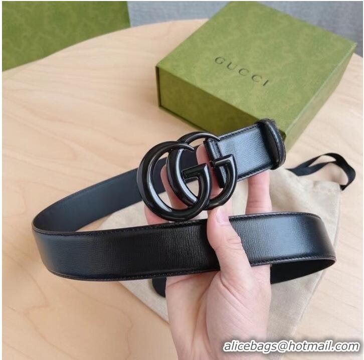 Promotional Gucci BELT Raspberry Smooth Calfskin 40 MM B0114UM BLACK