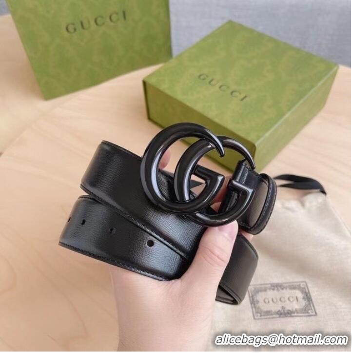 Promotional Gucci BELT Raspberry Smooth Calfskin 40 MM B0114UM BLACK