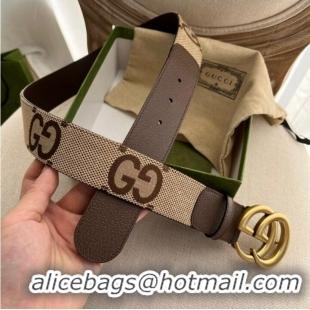 Well Crafted Gucci Jumbo GG Marmont wide belt 400593 brown