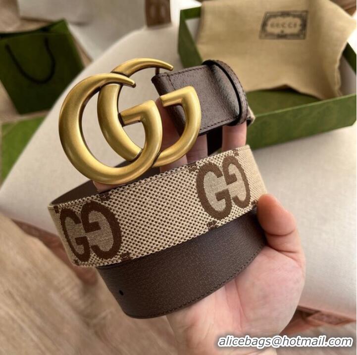 Well Crafted Gucci Jumbo GG Marmont wide belt 400593 brown