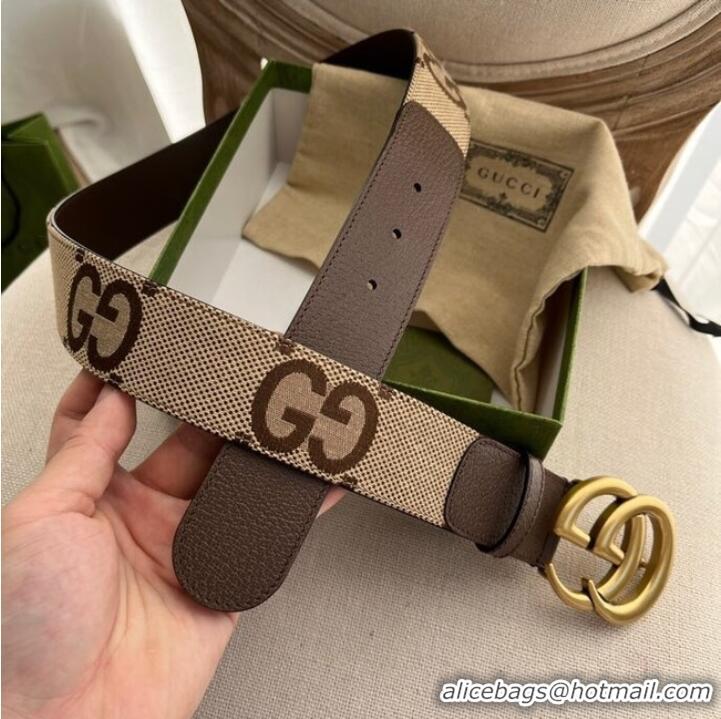 Well Crafted Gucci Jumbo GG Marmont wide belt 400593 brown