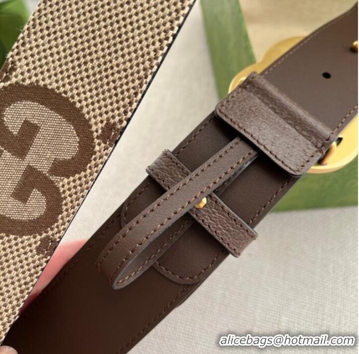 Well Crafted Gucci Jumbo GG Marmont wide belt 400593 brown