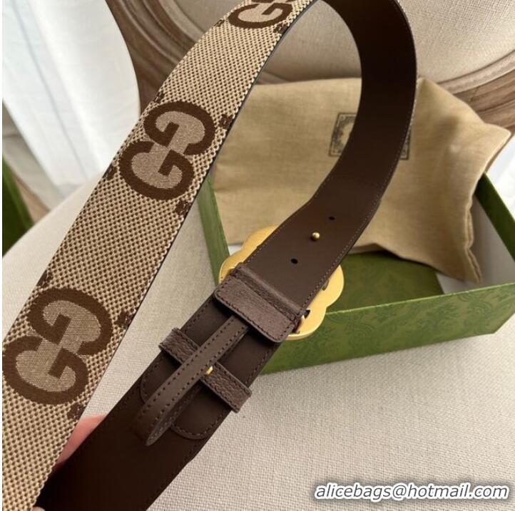 Well Crafted Gucci Jumbo GG Marmont wide belt 400593 brown