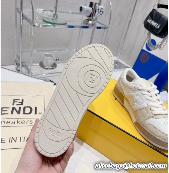 Best Price Fendi Match Low-tops Sneakers 121750 White/Grey