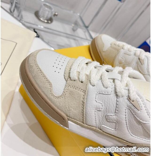 Best Price Fendi Match Low-tops Sneakers 121750 White/Grey