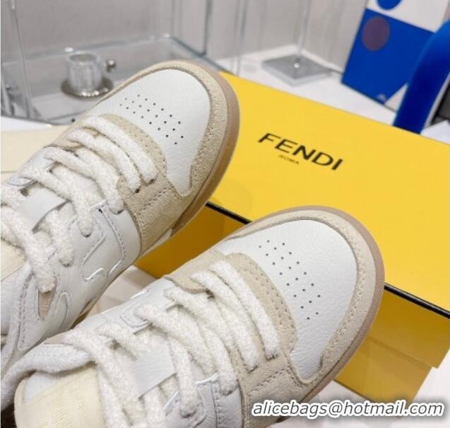 Best Price Fendi Match Low-tops Sneakers 121750 White/Grey