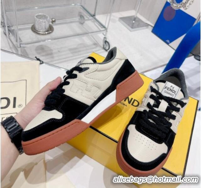 Good Quality Fendi Match Low-tops Sneakers 121750 White/Black