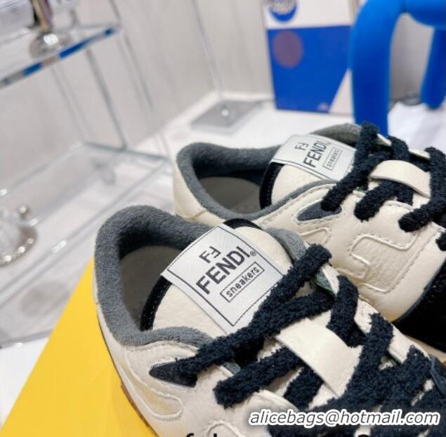 Good Quality Fendi Match Low-tops Sneakers 121750 White/Black