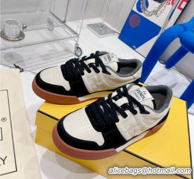 Good Quality Fendi Match Low-tops Sneakers 121750 White/Black