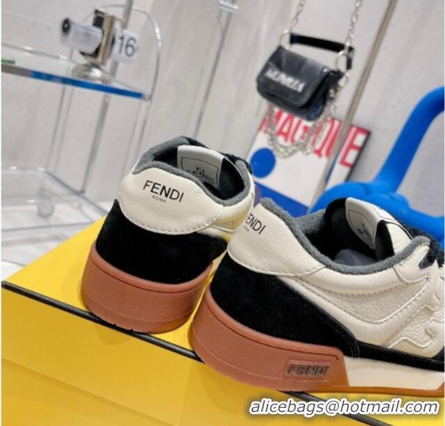 Good Quality Fendi Match Low-tops Sneakers 121750 White/Black